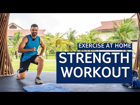 Strength Exercises at Home: Full-Body Fitness Routine