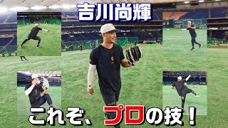 吉川尚輝 これぞプロの技！