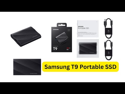 Samsung T9 Portable SSD Unboxing