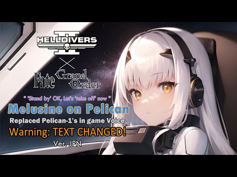 [Helldivers 2 MOD] Melusine (from Fate Grand Order) Voice replace Pelican-1