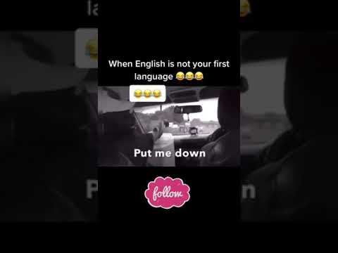 When English is not your first language 😂 #secondlanguage #funnyaf #funnyvideo #shorts #comedy