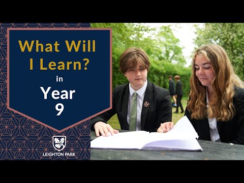 What Will I learn in the Year 9 Curriculum?