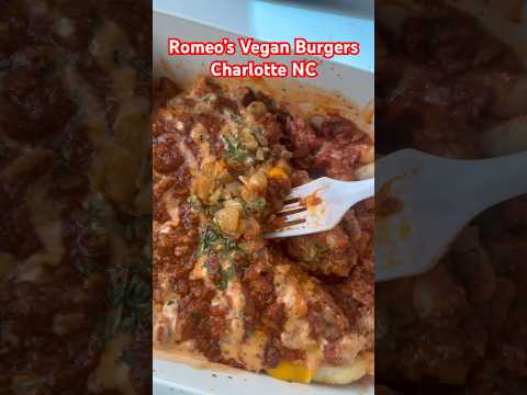 Romeo’s Vegan Burgers in Charlotte, NC #veganfastfood #charlottenc