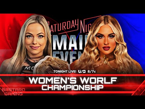 WWE 2K24 | Liv Morgan VS Tiffany Stratton - Women's World Championship | Saturday Night Main Event