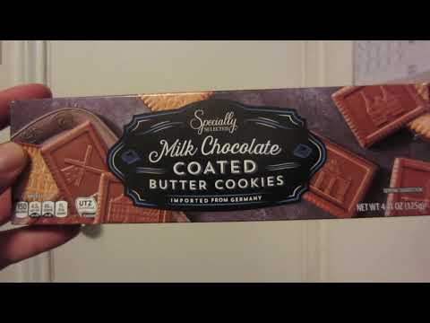 Specially Selected (Aldi) Milk Chocolate Butter Cookie Review