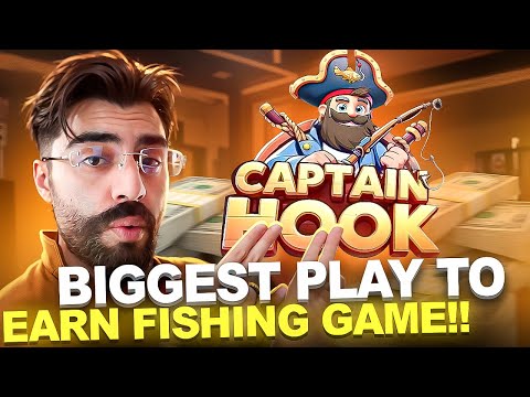 CAPTAIN HOOK IS THE MOST FUN PLAY TO EARN FISHING GAME IN CRYPTO THIS YEAR?!!