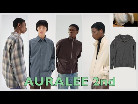 【注目チェックシャツ登場】AURALEE 何買う動画pt.2【24AW】