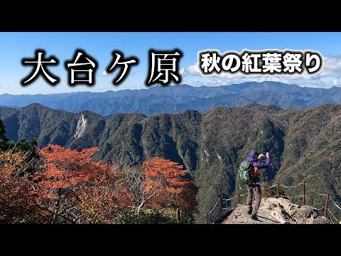 【大台ケ原】2022年秋の紅葉　日出ヶ岳～大蛇嵓