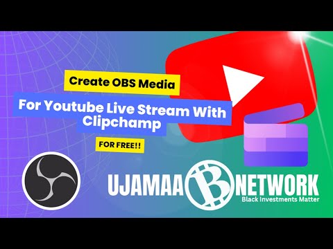 Creating free intro scenes for OBS studio using MS Clipchamp