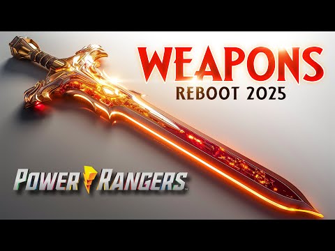 Power Rangers Reboot 2025 and the new Weapons