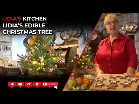 Lidia's Edible Christmas Tree