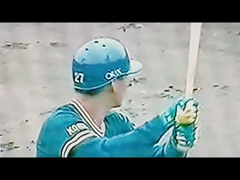 1991中日VSオリックス　オープン戦ハイライト　ナゴヤ球場　中日西本先発発表も寝違えで回避