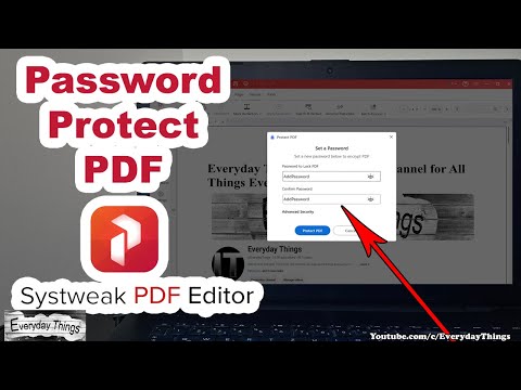 How to Password Protect a PDF with Systweak PDF Editor