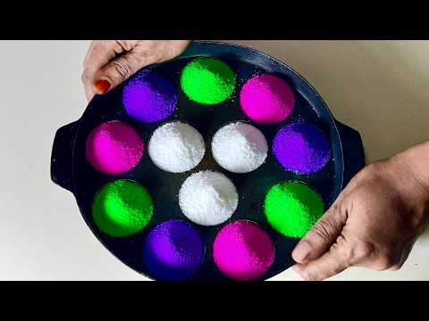 2 Simple Rangoli \ Daily Rangoli Designs \ Easy Rangoli designs \ Rangoli colors \Rangoli by vino