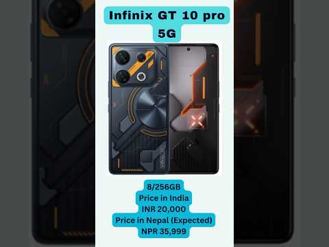 Infinix GT 10 pro 5G #mobile #viral #shortvideo