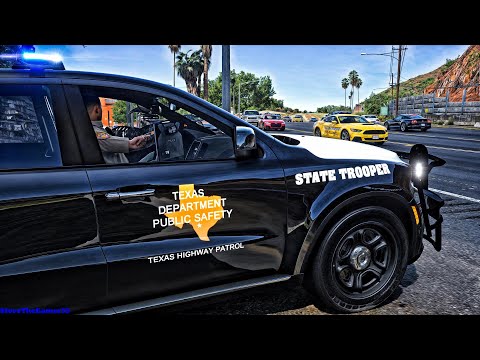 GTA 5 MODS LSPDFR Highway Patrol|| Texas|| GTA 5 Mod| 4K