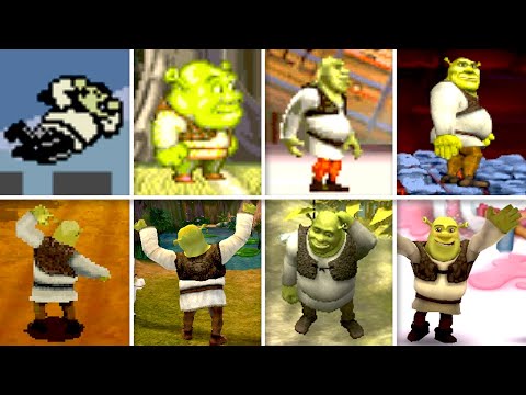 Evolution Of Shrek Games Idle Animations