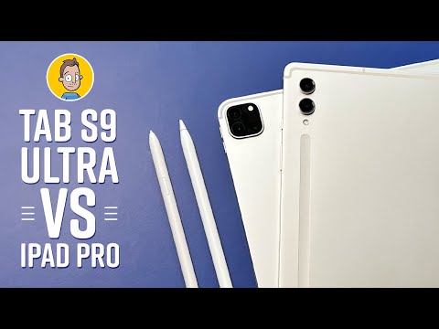 Galaxy Tab S9 Ultra --VS-- The iPad Pro