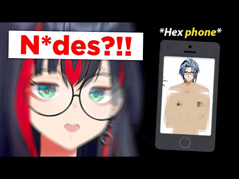 Hex has 𝐖𝐇𝐀𝐓 in his phone?!