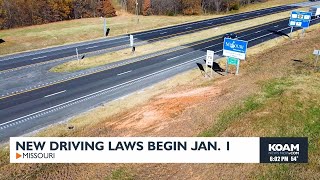 New driving laws begin Jan. 1