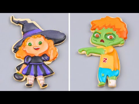 Awesome Halloween Cookies Art Decorating Ideas | Halloween Cake | So Yummy Cookies Recipes