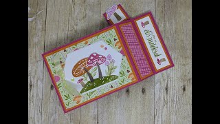 Make a simple Pop Up card with the Terrific Toadstools Bundle from Stampin' Up!  Beth's Paper Cuts