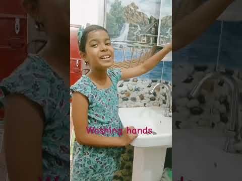 part 1 This is, how we wash our hands properly by Ishana #hygeinecontent #washinghands #cleanliness