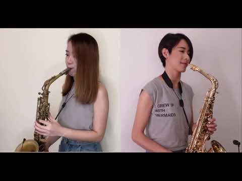 Leave the door open  Sax duet. Zola佐拉 feat.歡歡