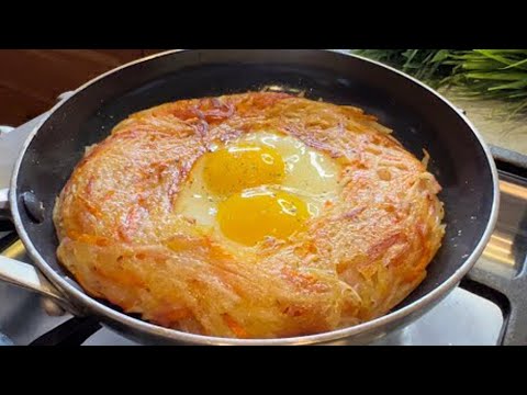 Only 2 Potato & 1 egg | Simple Healthy Breakfast  | Potato Egg Recipe