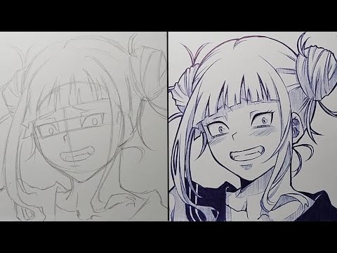 How To Draw Toga Himiko Step By Step - [Boku No Hero Academia]