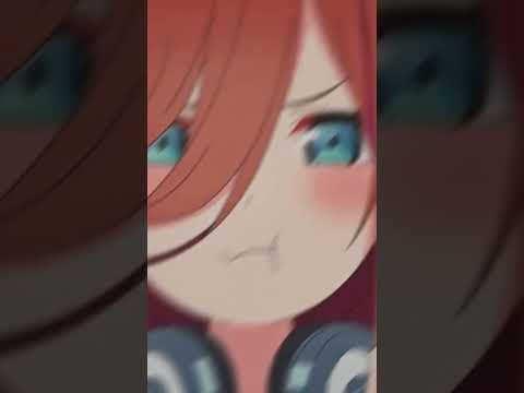 Nakano miku||jedag jedag||capcut template