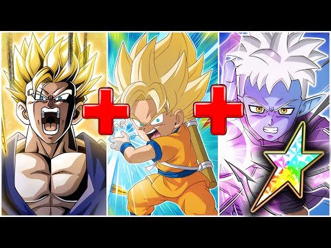 100% LR SSJ GOHAN + INT SSJ DAIMA GOKU + GLORIO SUPPORT! Dragon Ball Z Dokkan Battle