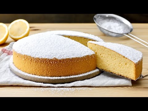 SPONGE CAKE: how to make it VERY TALL and truly DELICIOUS! 😍