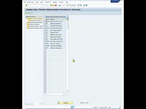 How to Lookup Partner Communication in SAP SPRO