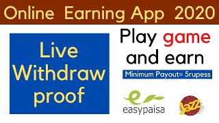 New Online Earning App 2020||Withdraw minimum 5rupess