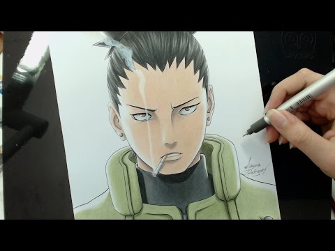 Speed Drawing - Nara Shikamaru (Naruto)