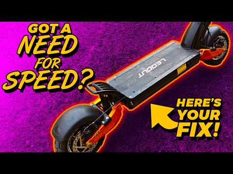 Leoout SX10 Electric Scooter - It's FAST! | Tech Review