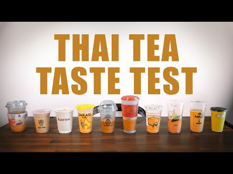 Which is the BEST Thai Milk Tea?