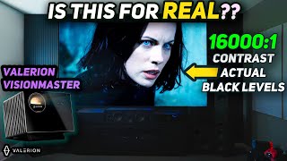 INSANE BLACK LEVELS!! // Valerion VisionMaster Pro2 - 4K Tri Laser Home Theater Projector