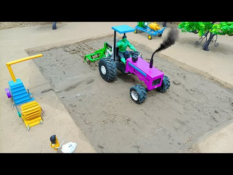 diy mini tractor making plough machine for apple farming | @Acrofter1