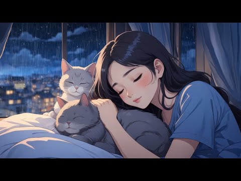 Relaxing Sleep Music with Rain Sounds to Reduce Stress And Anxiety   Remove Insomnia Forever ★1