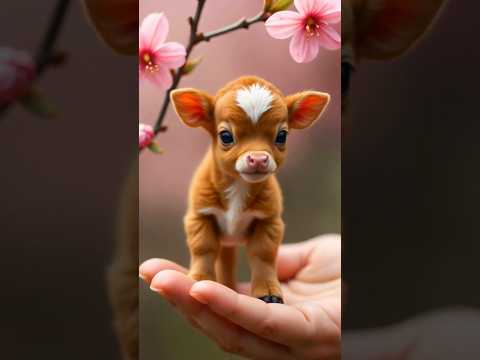 🐾✨ Tiny Wonders on Fingers | 10 Adorable Miniature Animals 🐾💕#tinyanimals