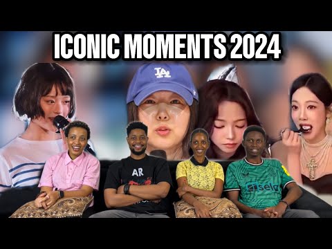 Our Reaction To Kpop ICONIC moments of 2024