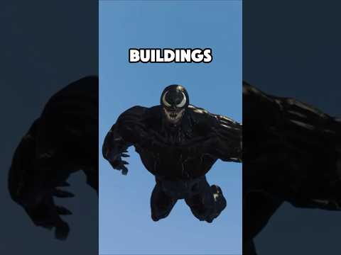 Falling from the highest building as venom #shorts #grandtheftauto #gaming #gta #videogame