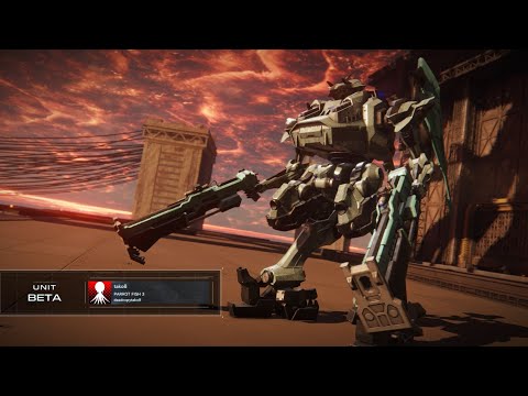 【アーマード・コア6】前AB後ろQBを対戦で使ってみる【ARMORED CORE VI】