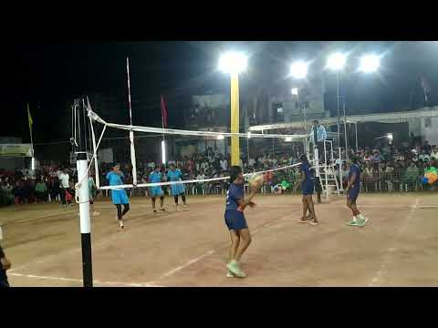 तमिलनाडु /मदुरै(झेलम) all India volleyball match kosmi balaghat MP #balaghat_vollyball_match