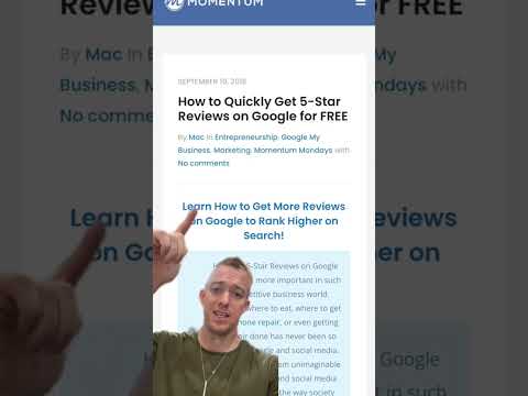 FREE Google hack to get more Google reviews and increase SEO to get more customers ￼