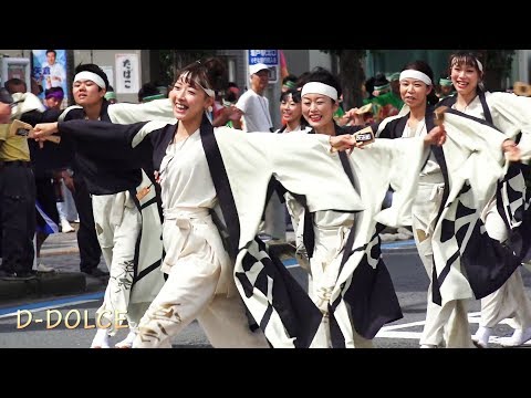 【坂戸楽天】坂戸・夏よさこい #4 2018/8/18 よさこい祭り