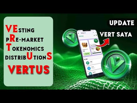 JP/ABU❗VERTUS Pre-Market, Tokenomics, Distribution and Vesting | BKD tutorials Airdrop Withdrawal