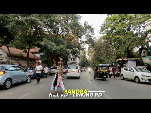 4K Drive From Hill Rd - Linking Rd | Bandra | Mumbai’s Festive Shopping Streets